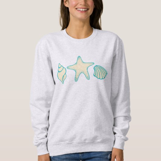 Seashell Beach Sweatshirt (Vorderseite)
