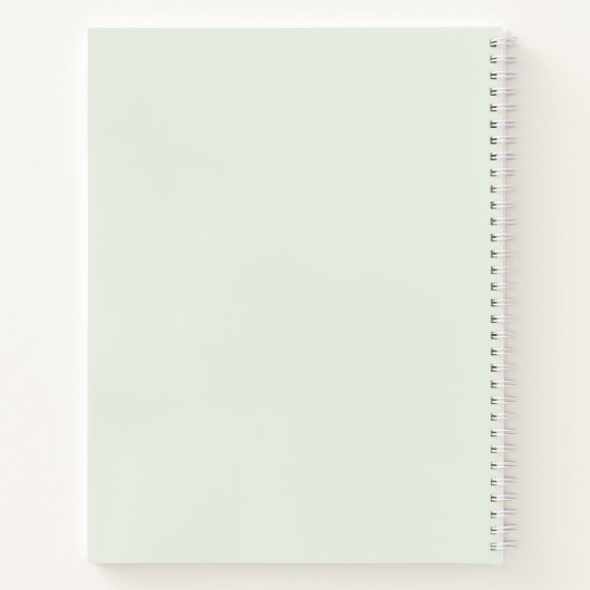 Seashell Bible Verse Notizblock (Rückseite)