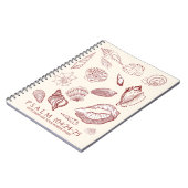 Seashell Bible Verse Notizblock (Linke Seite)