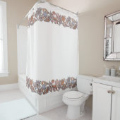 Seashell Boarder Duschvorhang (Beispiel)