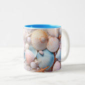Seashell Coffee Tasse (VorderseiteRechts)
