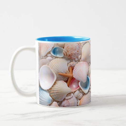 Seashell Coffee Tasse (Links)