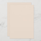 Seashell Color Einladung (Vorne/Hinten)