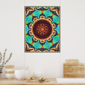 "Seashell Dance" Poster (Küche)