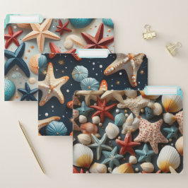 Seashell-Dateiordner Papiermappe