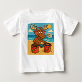 Seashell DJ – Beach Beats Tee for Kids (Vorderseite)