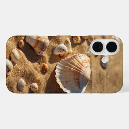 Seashell Dreams Case-Mate iPhone Hülle (Rückseite (Horizontal))