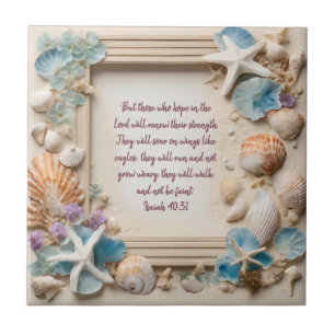 Seashell Dreams Frame Fliese