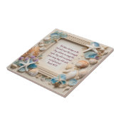 Seashell Dreams Frame Fliese (Seite)