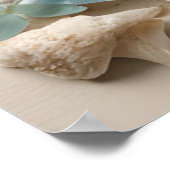 Seashell Dreams Frame Poster (Ecke)