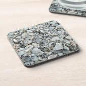 Seashell Drift Coastal Mix Getränkeuntersetzer (Linke Seite)