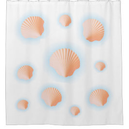 Seashell-Duschvorhang Duschvorhang