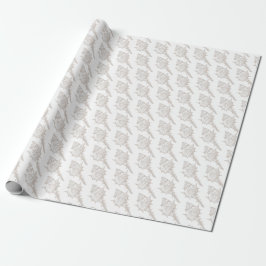 Seashell elegantes Muster Geschenkpapier