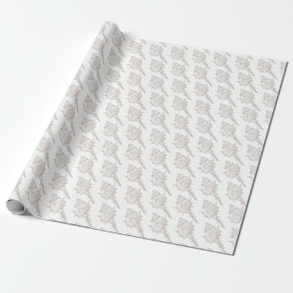 Seashell elegantes Muster Geschenkpapier