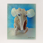 Seashell Elephant Craft Animal Sanibel Island FL Puzzle (Vertikal)