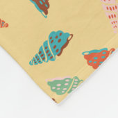 Seashell Fleecedecke (Ecke)
