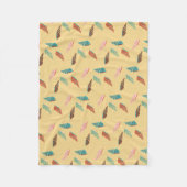 Seashell Fleecedecke (Vorderseite)