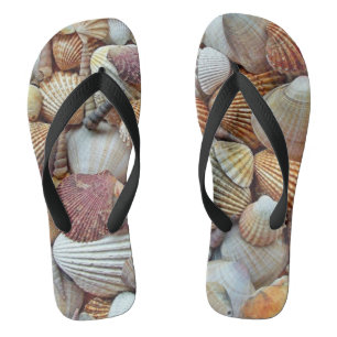 Seashell Flip Flops Badesandalen