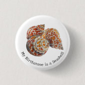 Seashell/Fossickers Button (Vorderseite)