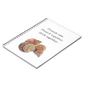 Seashell/Fossickers Notizblock (Linke Seite)