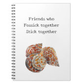 Seashell/Fossickers Notizblock (Vorderseite)