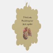 Seashell/Fossickers Ornament Karte (Rechts)