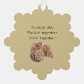 Seashell/Fossickers Ornament Karte (Vorderseite)