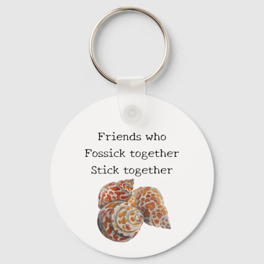 Seashell/Fossickers Schlüsselanhänger (Rückseite)