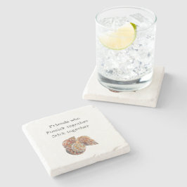 Seashell/Fossickers Steinuntersetzer