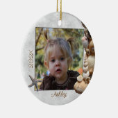 Seashell Frame Foto Ornament (Rechts)