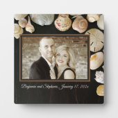 Seashell Frame New Foto Display Plaque Fotoplatte (Vorderseite)