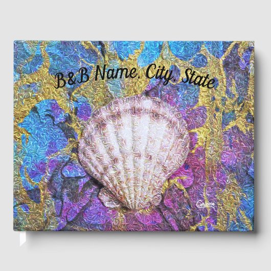 Seashell - Gästebuch (Vorderseite)
