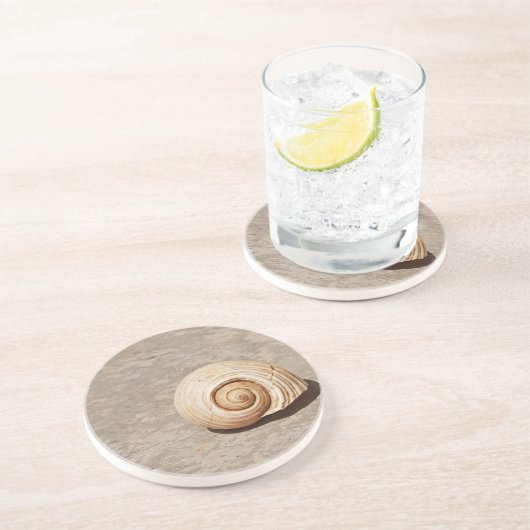 SeaShell Getränkeuntersetzer (Seite)