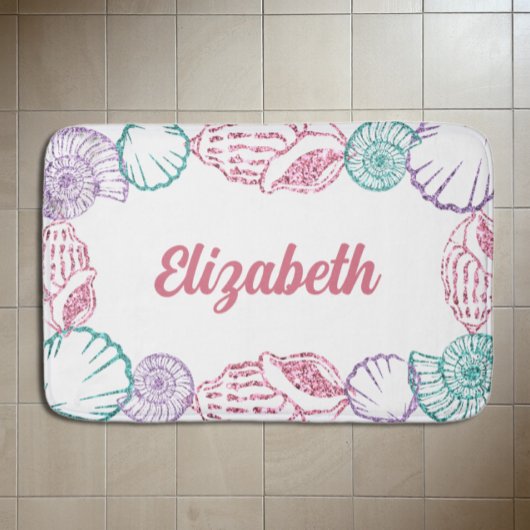 Seashell Girls Badematte