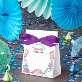 Seashell Girls Birthday Geschenkschachtel