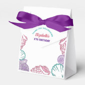 Seashell Girls Birthday Geschenkschachtel (Vorderseite)
