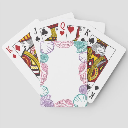 Seashell Girls Spielkarten (Rückseite)