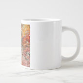 Seashell Grit Composite Coastal Biophilic Texture Jumbo-Tasse (Rechts)