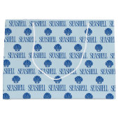 Seashell Große Geschenktüte (Vorderseite)