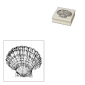 Seashell Gummistempel (Stempel)