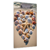 Seashell Heart Klemmbrett (Rechts)
