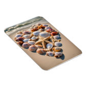 Seashell Heart Magnet (Rechte Seite)