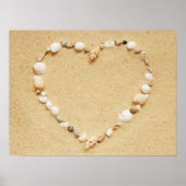 Seashell Heart Poster (Vorne)