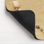 Seashell-Herz mit Starfish Mousepad (Ecke)