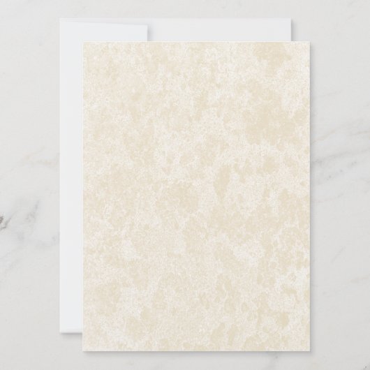 Seashell/ Hochzeit Einladung (Rückseite)