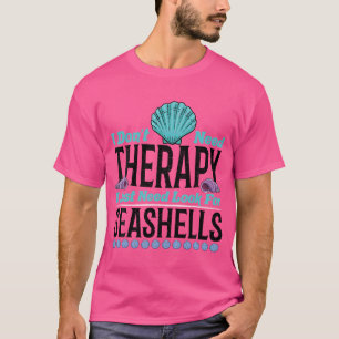 Seashell Hunting Collector Funny Hunter Sea Musche T-Shirt