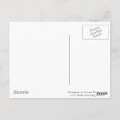 Seashell Ichthys Postkarte (Rückseite)