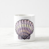 Seashell Illustration Coffee Tasse (Mittel)