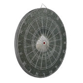 Seashell im Sand: Ein salziges Souvenir Dartscheibe (Vorderseite Links)