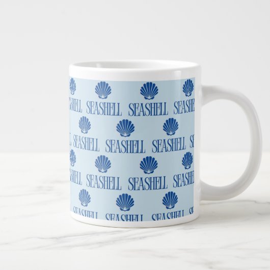 Seashell Jumbo-Tasse (Rechts)